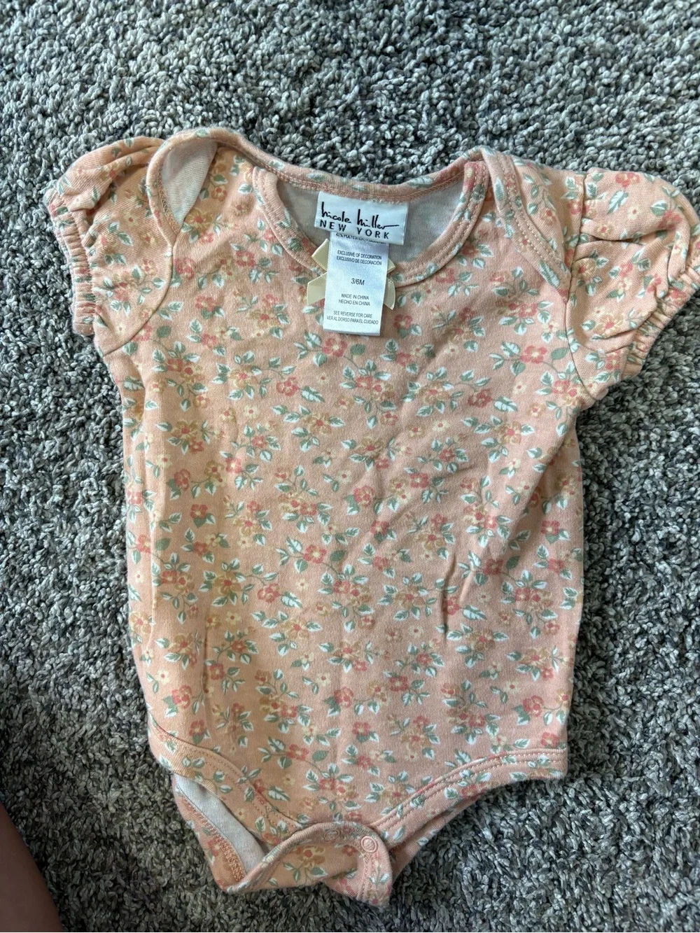 Baby Girl Clothing Bundle 3M-6M Floral Rompers Dresses Tops Vest Lot 10 Bundle - Picture 11 of 16